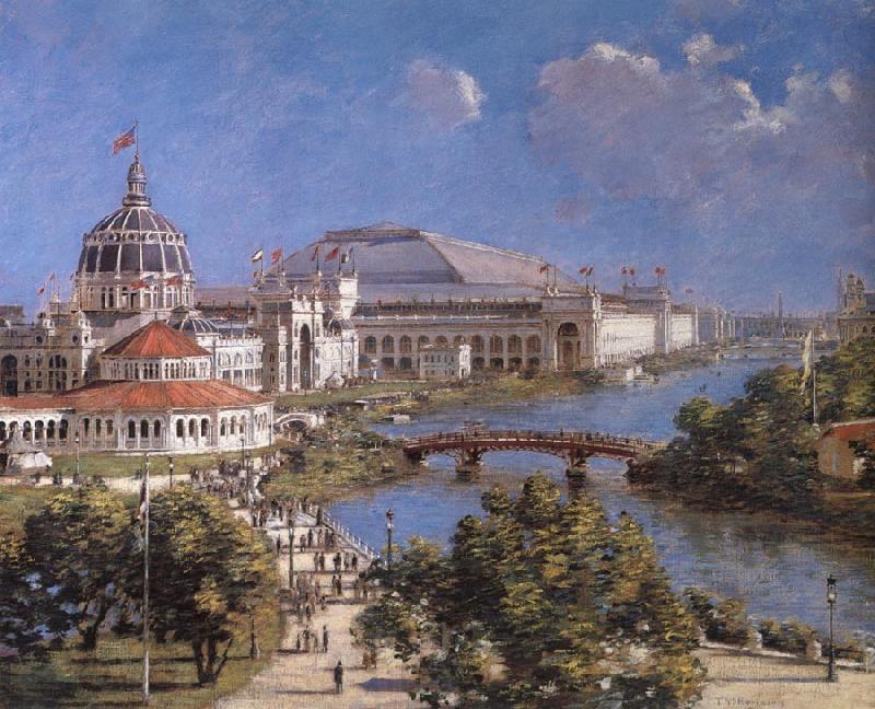Theodore Robinson World's Columbian Exposition Norge oil painting art